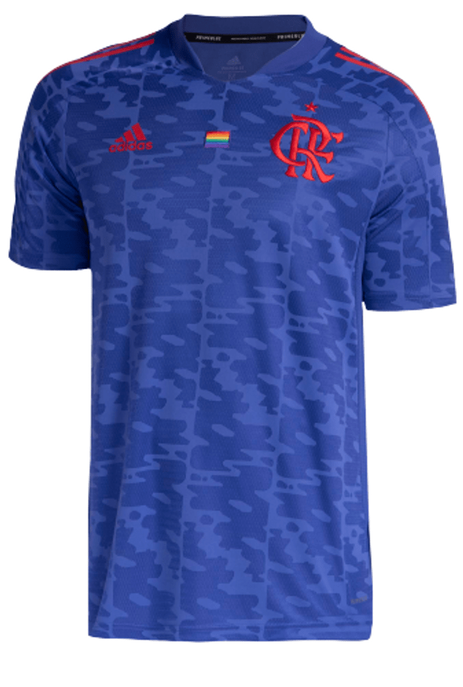 Camisa Flamengo 2021 2022 Adidas oficial Pride LGBTQIA+